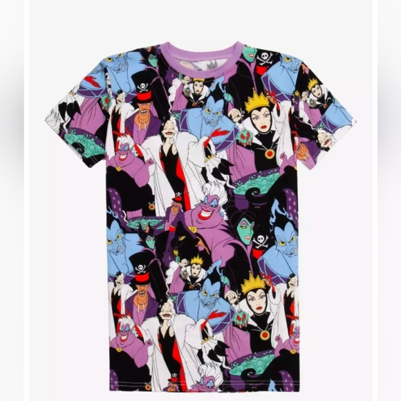 Disney Multicolor Villains Tee - Picture 1 of 5